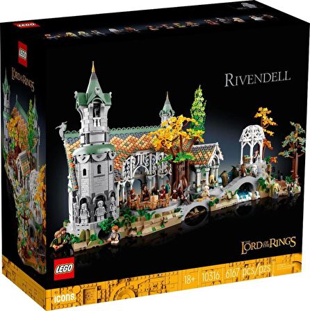 LEGO 10316 Icons Yüzüklerin Efendisi: Rıvendell