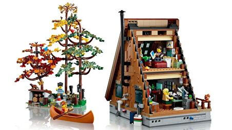 LEGO Ideas 21338 A-Frame Cabin