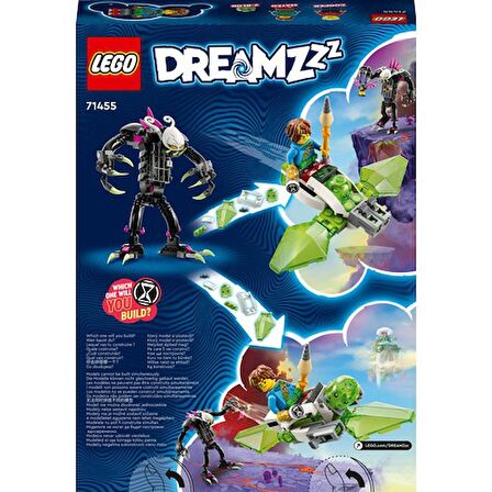 LEGO® DreamZzz™ Kafes Canavarı Grimkeeper 71455 - 7 Yaş ve Üzeri Macera Sever Çocuklar Için 2 Farklı Kafes Canavarı Yapım Seçeneği Sunan Yaratıcı Oyuncak Yapım Seti (274 Parça)