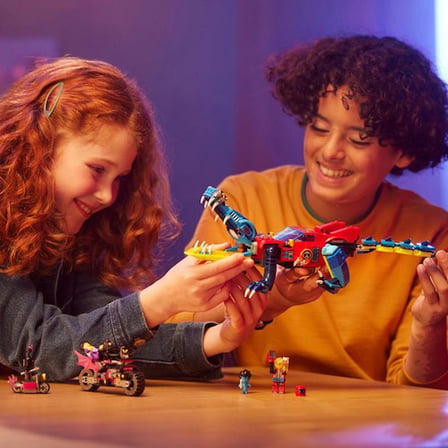 LEGO® DreamZzz™ Timsah Araba 71458 - 8 Yaş ve Üzeri Macera Sever Çocukların 2 Farklı Şekilde Inşa Edebileceği Bir Araç Içeren Yaratıcı Oyuncak Yapım Seti (494 Parça)