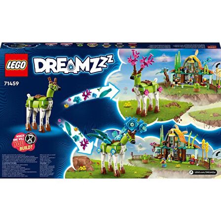 LEGO® DreamZzz™ Düş Yaratıklarının Ahırı 71459 - 8 Yaş ve Üzeri Macera Sever Çocukların 2 Farklı Şekilde Inşa Edilebileceği Bir Geyik Içeren Yaratıcı Oyuncak Yapım Seti (681 Parça)