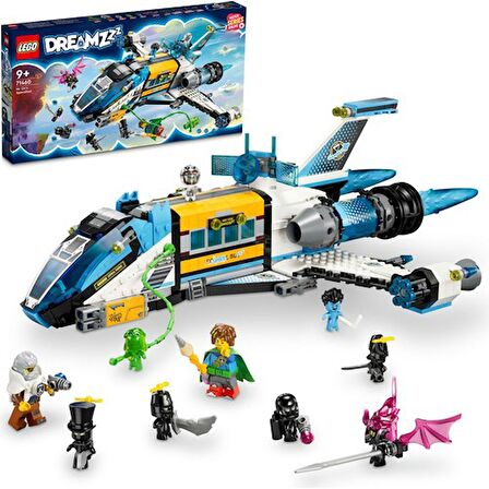 LEGO® DreamZzz™ Bay Oz'un Uzay Otobüsü 71460 - 9 Yaş ve Üzeri Macera Sever Çocukların 2 Farklı Şekilde Inşa Edilebileceği Bir Okul Otobüsü Içeren Yaratıcı Oyuncak Yapım Seti (878 Parça)