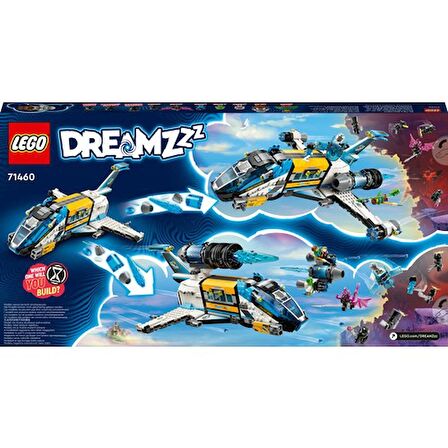 LEGO® DreamZzz™ Bay Oz'un Uzay Otobüsü 71460 - 9 Yaş ve Üzeri Macera Sever Çocukların 2 Farklı Şekilde Inşa Edilebileceği Bir Okul Otobüsü Içeren Yaratıcı Oyuncak Yapım Seti (878 Parça)