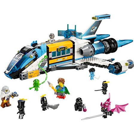 LEGO® DreamZzz™ Bay Oz'un Uzay Otobüsü 71460 - 9 Yaş ve Üzeri Macera Sever Çocukların 2 Farklı Şekilde Inşa Edilebileceği Bir Okul Otobüsü Içeren Yaratıcı Oyuncak Yapım Seti (878 Parça)