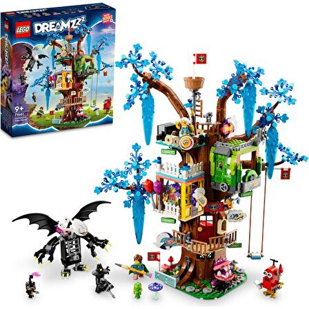 LEGO® DreamZzz™ Fantastik Ağaç Ev 71461 - 9 Yaş ve Üzeri Macera Sever Çocukların 2 Farklı Şekilde Inşa Edebileceği Bir Model Içeren Yaratıcı Oyuncak Yapım Seti (1257 Parça)