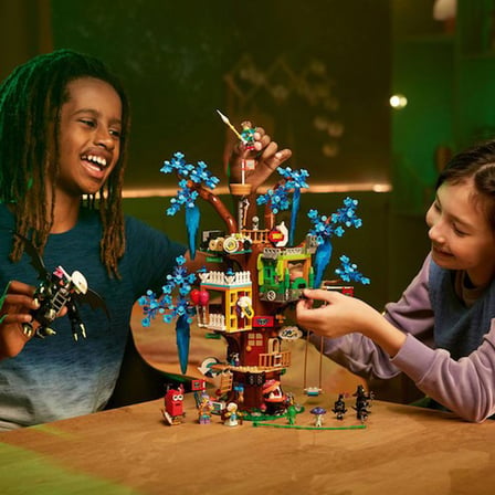 LEGO® DreamZzz™ Fantastik Ağaç Ev 71461 - 9 Yaş ve Üzeri Macera Sever Çocukların 2 Farklı Şekilde Inşa Edebileceği Bir Model Içeren Yaratıcı Oyuncak Yapım Seti (1257 Parça)
