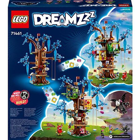 LEGO® DreamZzz™ Fantastik Ağaç Ev 71461 - 9 Yaş ve Üzeri Macera Sever Çocukların 2 Farklı Şekilde Inşa Edebileceği Bir Model Içeren Yaratıcı Oyuncak Yapım Seti (1257 Parça)