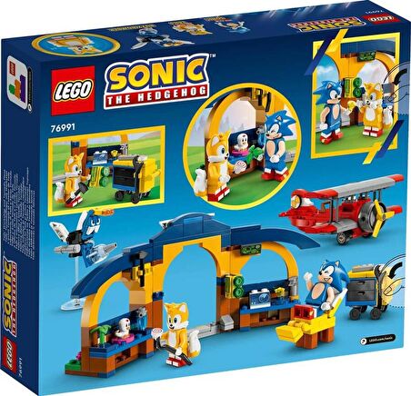 LEGO Sonic the Hedgehog 76991 Tails' Workshop and Tornado Plane