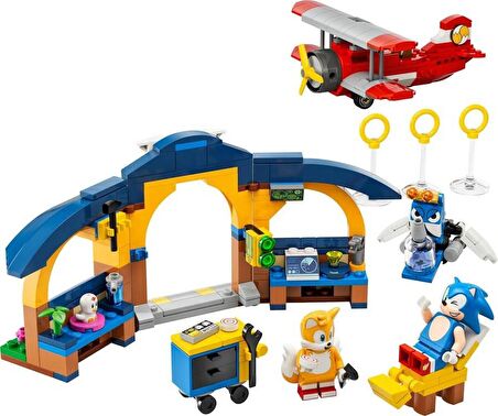 LEGO Sonic the Hedgehog 76991 Tails' Workshop and Tornado Plane