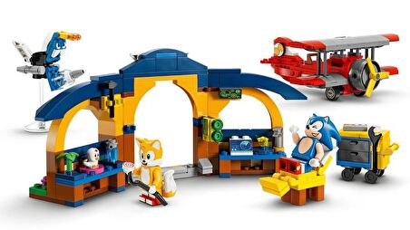 LEGO Sonic the Hedgehog 76991 Tails' Workshop and Tornado Plane