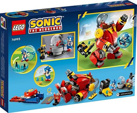 LEGO Sonic The Hedgehog 76993 Sonic vs. Dr. Eggman's Death Egg Robot