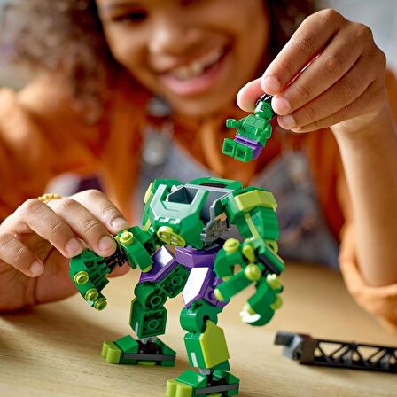 LEGO® Marvel Hulk Robot Zırhı 76241 - 6 Yaş ve Üzeri Çocuklar Için Avengers Figürü Oyuncak Yapım Seti (138 Parça