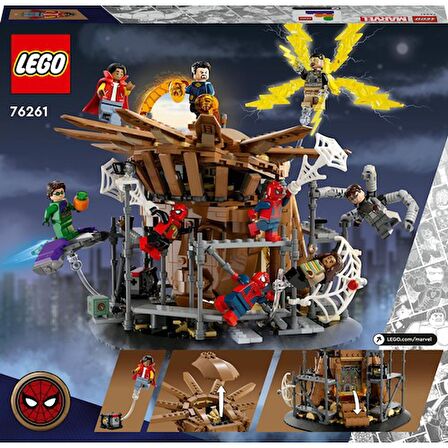 LEGO® Marvel Örümcek Adam Son Savaş 76261™ 10 Yaş ve Üzeri Çocukların Film Finalini Canlandırabileceği Yaratıcı Oyuncak Yapım Seti (900 Parça)