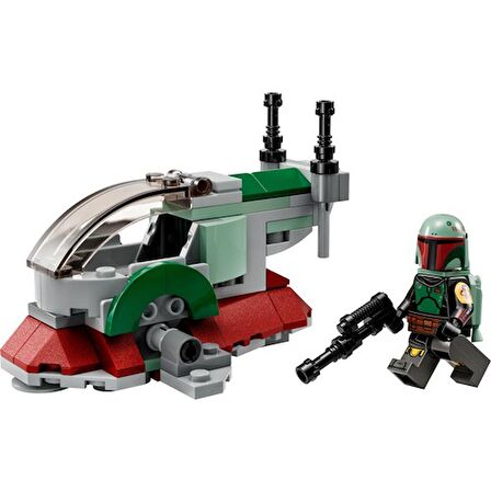 LEGO Star Wars™ Boba Fett'in Starship™’i Mikro Savaşçı 75344 - 6 Yaş ve Üzeri Çocuklar Için Oyuncak Yapım Seti (85 Parça)