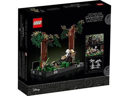 LEGO Star Wars 75353 Endor Speeder Chase Diorama