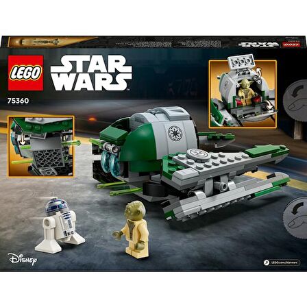 LEGO® Star Wars™ Yoda'nın Jedi Starfighter'ı ™ Klon Savaşları 75360 - 8 Yaş ve Üzeri Star Wars Hayranı Çocuklar Için Yaratıcı Oyuncak Yapım Seti (253 Parça)