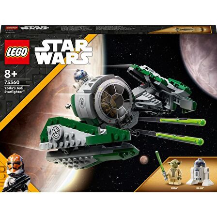 LEGO® Star Wars™ Yoda'nın Jedi Starfighter'ı ™ Klon Savaşları 75360 - 8 Yaş ve Üzeri Star Wars Hayranı Çocuklar Için Yaratıcı Oyuncak Yapım Seti (253 Parça)