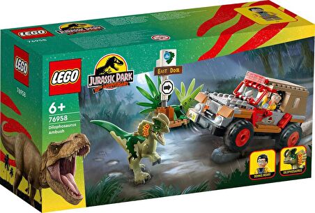 LEGO 76958  Jurassic World Dilophosaurus Pususu