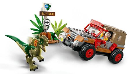 LEGO 76958  Jurassic World Dilophosaurus Pususu