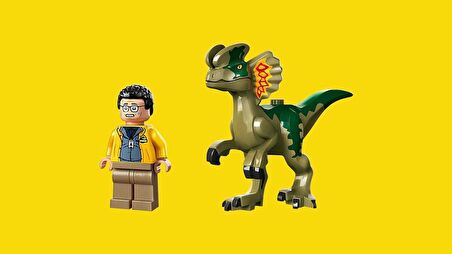 LEGO 76958  Jurassic World Dilophosaurus Pususu