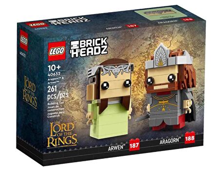 Lego BrickHeadz 40632 Aragorn™ ile Arwen™