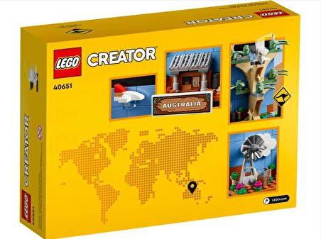 LEGO 40651 Creator Avustralya Kartpostalı