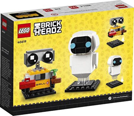 LEGO BrickHeadz 40619 EVE and WALL-E