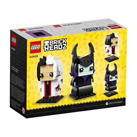 LEGO BrickHeadz 40620 Cruella and Maleficent