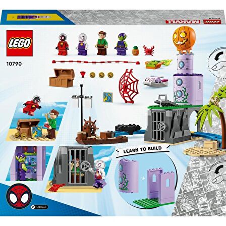 LEGO Super Heroes 10790 Team Spidey at Green Goblin's Lighthouse