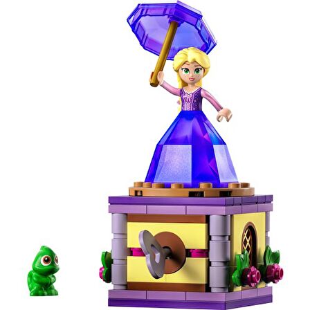 LEGO® | Disney Dönen Rapunzel 43214 - 5 Yaş ve Üzeri Prenses Hayranları Için Hayal Gücüne Dayalı Oyunlar Sunan Yaratıcı Oyuncak Yapım Seti (89 Parça)