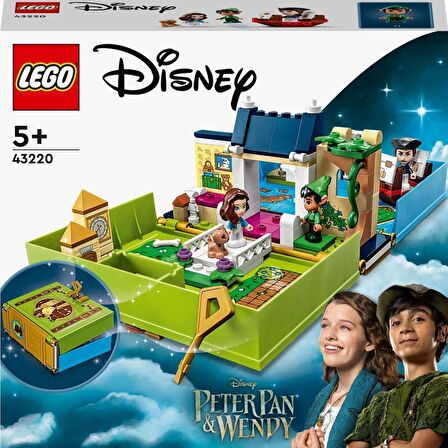 LEGO Disney 43220 Peter Pan and Wendy's Storybook Adventure