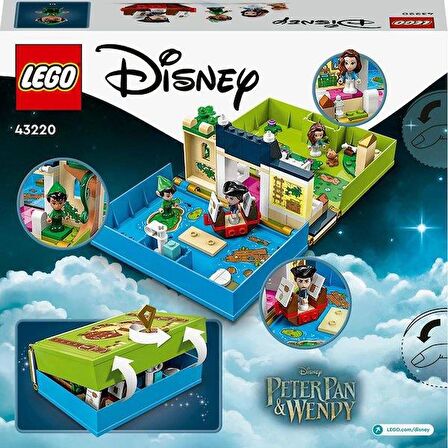 LEGO Disney 43220 Peter Pan and Wendy's Storybook Adventure