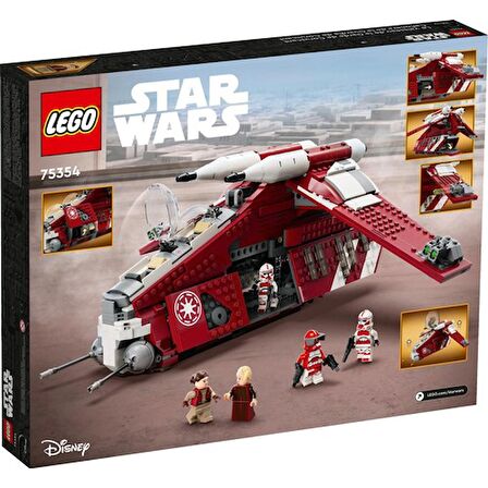 LEGO Star Wars 75354 Coruscant Republic Gunship (1083 Parça)