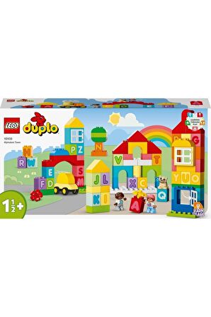 LEGO DUPLO Classic Alfabe Kasabası 10935 Oyuncak Yapım Seti (87 Parça)