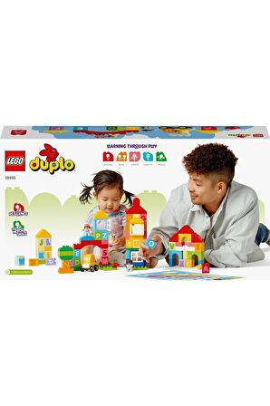 LEGO DUPLO Classic Alfabe Kasabası 10935 Oyuncak Yapım Seti (87 Parça)