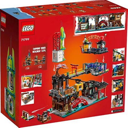 LEGO Nınjago® 71799 City Markets (6163 Parça)