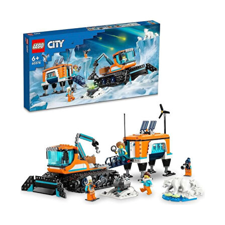 LEGO 60378  City Kutup Keşif Kamyonu ve Mobil Laboratuvarı 