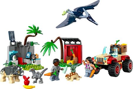 LEGO Jurassic Park 76963 Baby Dinosaur Rescue Centre