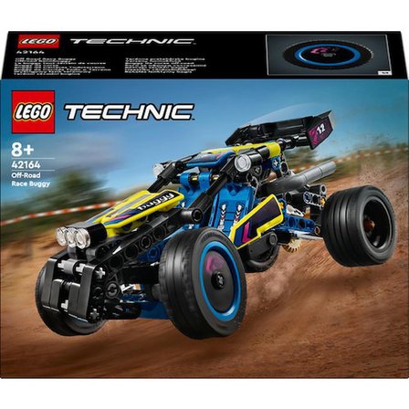 LEGO® Technic Arazi Yarışı Arabası 42164 - 8 Yaş ve Üzeri Çocuklar için Koleksiyonluk Yaratıcı Oyuncak Model Yapım Seti (219 Parça)