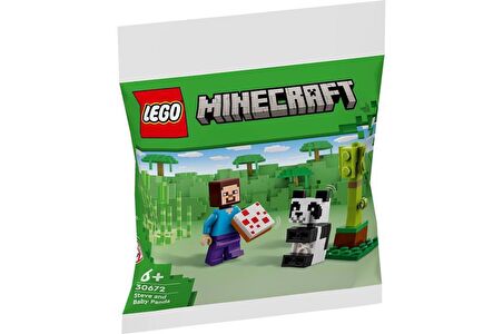 LEGO Minecraft 30672 Steve and Baby Panda