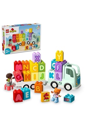 ® DUPLO® Alfabe Kamyonu 10421 - 2+ Oyuncak Yapım Seti (36 Parça)
