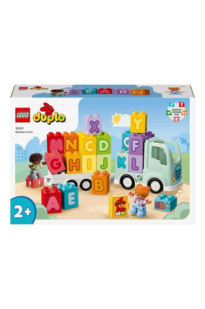 ® DUPLO® Alfabe Kamyonu 10421 - 2+ Oyuncak Yapım Seti (36 Parça)