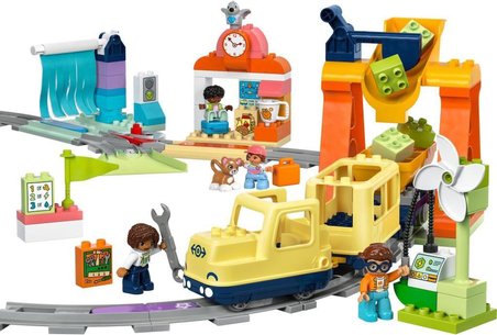 Lego 10428 Duplo Büyük İnteraktif Mahalle Treni - Teşhir