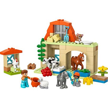 LEGO® DUPLO® Kasabası Çiftlikte Hayvanların Bakımı 10416 (74 Parça)