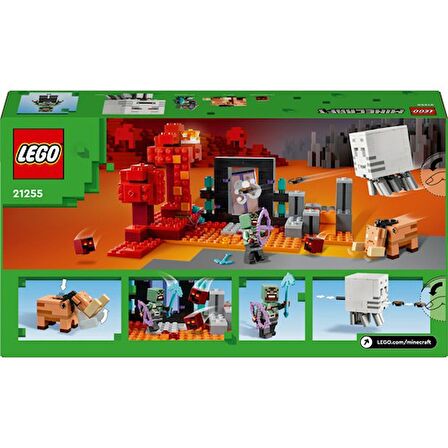 LEGO® Minecraft® Nether Geçidi Pususu 21255  (352 Parça)