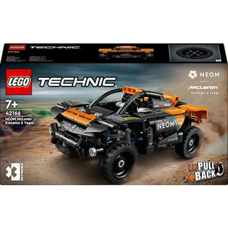 LEGO® Technic NEOM McLaren Extreme E Race Car 42166 - 7 Yaş ve Üzeri Yarış Arabası Seven Çocuklar için Koleksiyonluk Yaratıcı Oyuncak Model Yapım Seti (252 Parça)