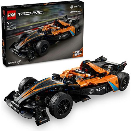 LEGO® Technic Neom Mclaren Formula E Yarış Arabası 42169 - 9 Yaş ve Üzeri Çocuklar Için Koleksiyonluk Yaratıcı Yarış Arabası Model Yapım Seti (452 Parça)