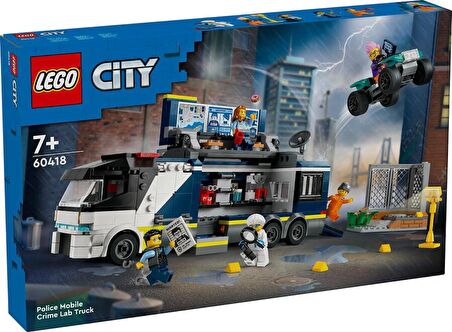 LEGO City 60418 Police Mobile Crime Lab Truck