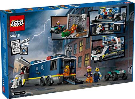 LEGO City 60418 Police Mobile Crime Lab Truck