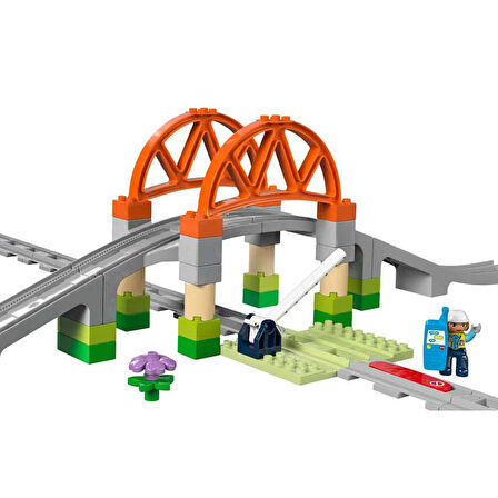 LEGO Duplo Town Tren Köprüsü ve Rayları Ek Seti 10426